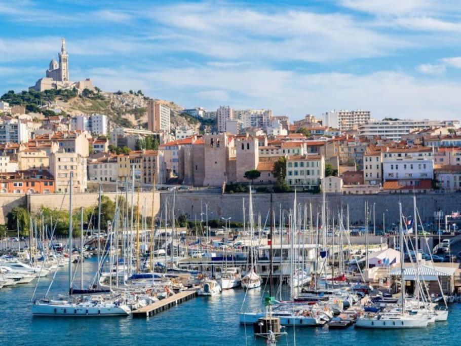 Cosy Pied A Terre Rue Corneille, Coeur Marseille, 4 Pers, 2 Ch Apartamento Exterior foto